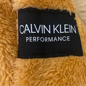 Camel color Calvin Klein Performance Sherpa Jacket size XL